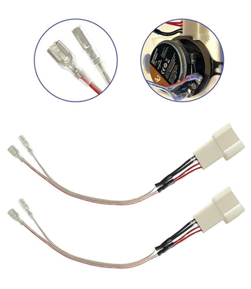 AASGA 2008-2022 RAV4 4Runner 2010-2019 2pcs Car Dash Tweeter Speaker Wiring Harness for Toyota Camry Highlander Scion