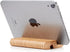 Bamboo Cell Phone Stand Wooden Tablet Holder for Desktop, Mobile Stand for iPhone iPad Tablets and All Phones