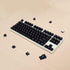 Gliging 130 Keys PBT Japanese Keycaps, Cherry Profile DYE-Sub Navy Theme Minimalist Style for Mechanical Keyboard
