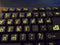 Vietnamese Keyboard Stickers with Fluorescent Inlays for All Laptop and Desktop Keyboards, Includes Pocket Magnifier