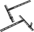 Angoily Heavy Duty Metal Speaker Mounting Bracket Easy Install Tv Stand Speaker Bracket