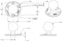 RAM Mounts Large Round Plate with D Size 2.25" Ball, RAM-D-202U