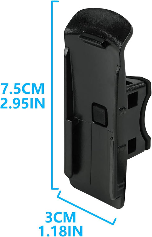 EKIND Portable Bicycle Holder Mount for Garmin Etrex and GPSMAP Models, Black