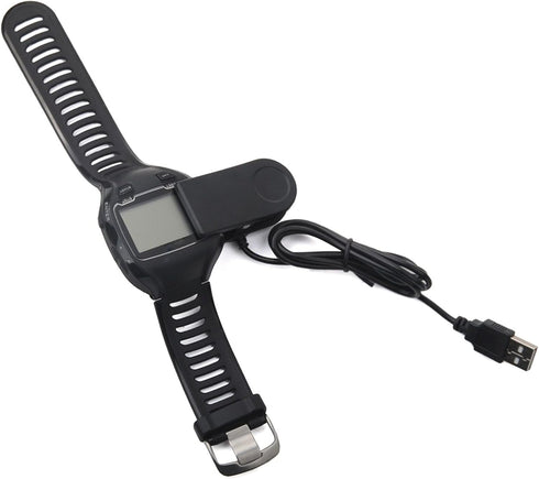 for Garmin Forerunner Charger, Replacement USB Charging Charger Clip Cable for Garmin Forerunner 405CX 405 910XT 310XT Smart Watch USB Charger Clip