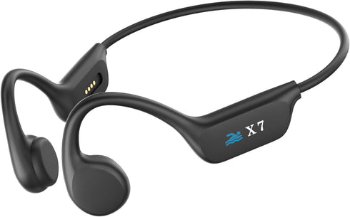 Generic Swimming Headphones, Bone Conduction Headphones IP68 Waterproof, Built-in MP3 Player with 32GB
