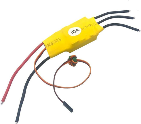 Nuofan 80A 2-6S Lipo Brushless ESC Speed Controller for RC Airplane Drone
