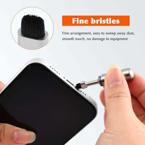 Zorivane 14 Pack 2 1 Reset in SIM Card Tray Removal Tool with Cleaning Brush, Portable Keychain Eject Pins Needle
