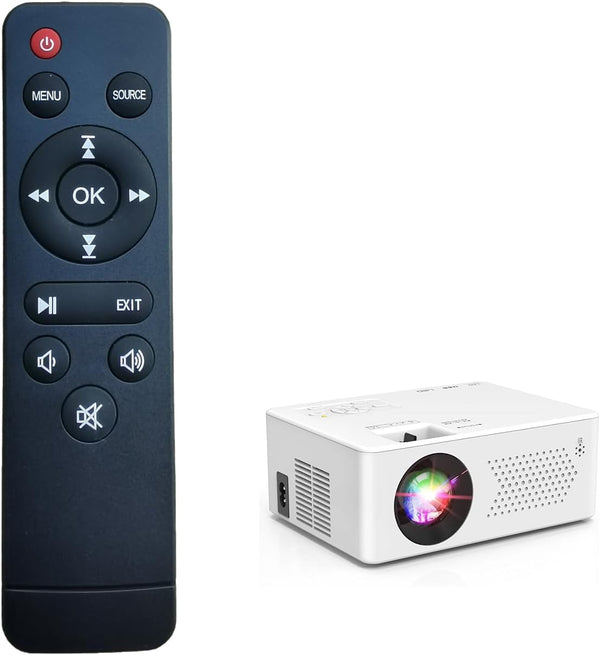 RUOYINKE Remote Control Compatible for PURSHE Mini Projector, Projector Model: HI-01 (Not Compatible