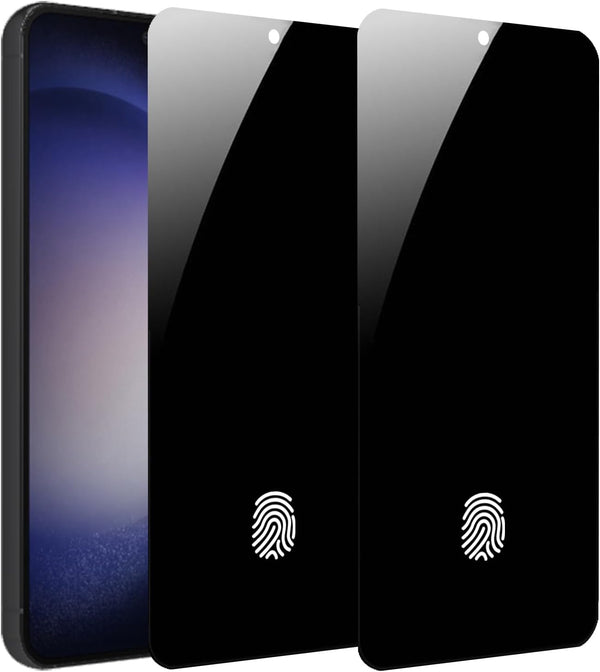 2 Pack 360 Degree Privacy Screen Protector for Samsung Galaxy S23 Plus/S22 Plus, Anti-Spy Soft Film 6.6 inch