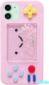 UnnFiko Squishy 3D Cartoon Game Case - Compatible with iPhone 11 Pro, Soft Rubber Protective Cover for Girls (Pink)
