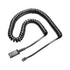 TruVoice U10P-S Adapter for Plantronics and TruVoice Quick Disconnect Headsets - RJ9 Jack Compatible with Yealink