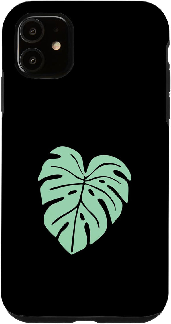 Swiss cheese plant The Split-leaf philodendron Monstera Deliciosa Swiss Cheese Plant Case for iPhone 11