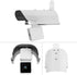 Uogw Weatherproof Protective Cover for WYZE Cam Pan V3/V2/V1 - Aluminum Alloy Sun Rain Shade Cover (1 Pack White)