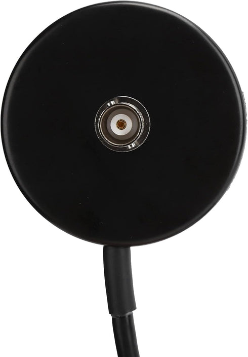 Magnetic Antenna BNC Bracket, PVC Antenna WT60 Magnetic Mount Base with BNC Female/Male Cable