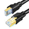 DDMALL CAT 8 Ethernet Cable 1.5ft (2 Pack), High Speed 40Gbps 2000MHz