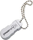 Hearing Aid Battery Case, Small Plastic Button Cell Holder Storage Caddy with Key Chain for P13/P312/P10