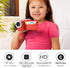 Kids Digital Video Camera, 1080P 16M, 16X Zoom DV Camcorder with 2Inch TFT LCD Screen for Photography (red)