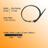 12 Pack 12 inch Reusable Fastening Cable Straps - Hook and Loop Fixing Straps
