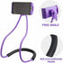 Lazy Gooseneck Cell Phone Holder, Universal Mobile Phone Stand, 360 Rotating Free Neck Phone Holder, DIY Flexible Mount