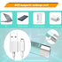 Vebaisa 5mm 2.7ft Cleanser-2 (5mm-White) Magnetic USB DC Charger Cable, Replacement Charging Cord for Rechargeable