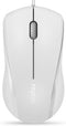 Rapoo N1600 3-Button Quiet Wired Mouse, 1000DPI Optical Mouse, Quiet Button, Ergonomic Shape,