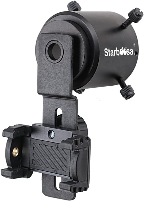 Smartphone Spotting Scope Camera Adapter Mount, Fits 1.25" to 2" Spotting Scope Eyepieces for Photography