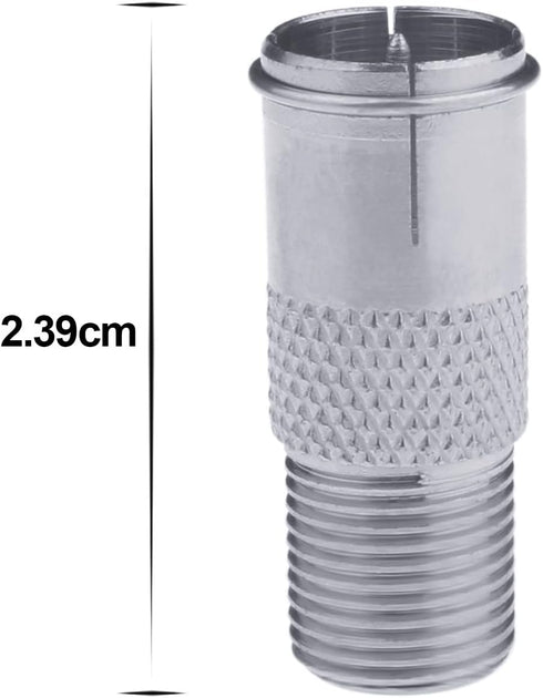 Coax Quick TV Connector, 7 Pcs Coaxial Push on Plug F Type Quick Connect Cable TV Connectors