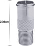 Coax Quick TV Connector, 7 Pcs Coaxial Push on Plug F Type Quick Connect Cable TV Connectors