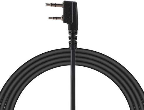Walkie Talkie Speaker Cable, Speaker Mic Walkie Talkie Speaker Cable for Baofeng UV5R.