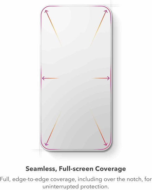 ZAGG InvisibleShield Glass XTR2 Screen Protector for iPhone 14 Plus/13 Pro Max, Anti-reflective Technology, Ultra