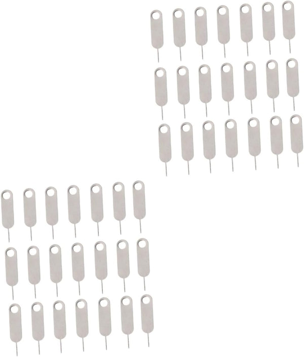 Housoutil 200pcs Pin Eject Tool for Sim Tray Extraction Lightweight Mobile Phone