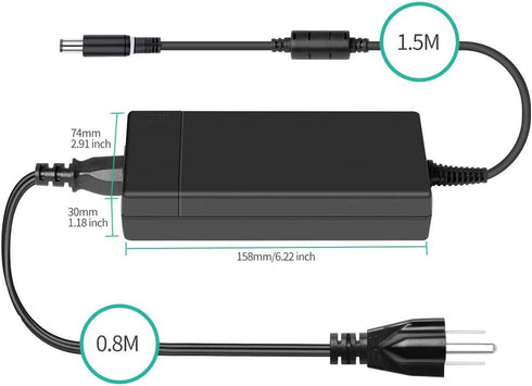 Original 180W 19.5V 9.23A AC Laptop Charger for Dell Precision 7510 7520 7530 7540 7550 7560 3530 7730 5530