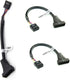 3 Pack USB 3.0 Header to USB 2.0 Motherboard Adapter, 19 Pin to 9 Pin Connector Cable for PC Computer Chassis