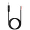 Fancasee 6FT 3.5mm to Speaker Wire TS Mono Male Plug to Bare Wire Pigtail Adapter for Audio Repair