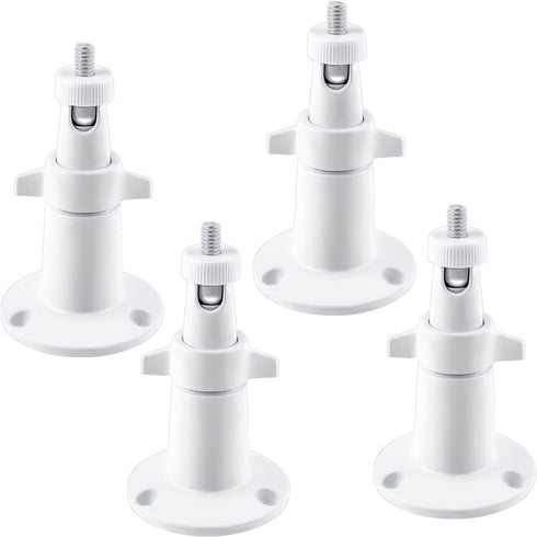 Security Camera Universal Mounting Bracket, Adjustable Indoor/Outdoor Security Wall Metal Bracket, Compatible with Arlo