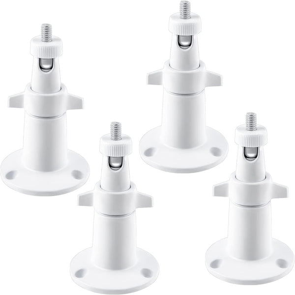 Security Camera Universal Mounting Bracket, Adjustable Indoor/Outdoor Security Wall Metal Bracket, Compatible with Arlo