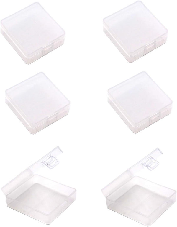 Pack of 6 9V Battery Storage Case, 9 Volt Battery Organizer for 2 x 9V Batteries