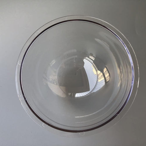 4.3 Inch Outdoor Waterproof Polycarbonate Clear Ball Cover for CCTV Camera Dome Protective Housing