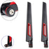 QYAJS 2.4GHz 5.8GHz 10 WiFi Antenna Dual Band DBI RP-SMA Router for PCI-E WiFi Network Card USB Wireless Adapter