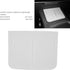 Center Console Mat Silicone Phone Pad Mat for Car (Translucent)