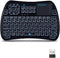 iPazzPort Bluetooth Mini Keyboard (IR Learning) Touchpad Mouse, Backlit 2.4GHz Wireless Keypad Remote Controller