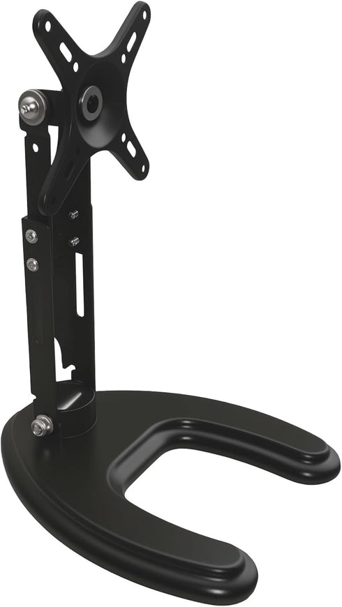 Seaigle TV Monitor Stand for 10-27 Inch Screens, Free Standing Desk Mount with