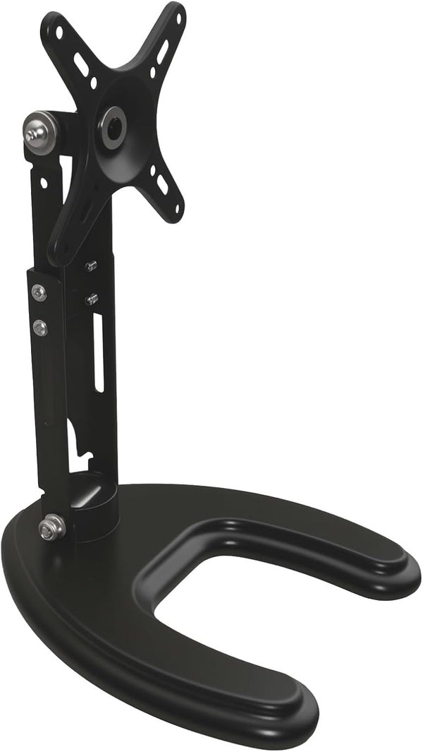 Seaigle TV Monitor Stand for 10-27 Inch Screens, Free Standing Desk Mount with