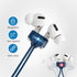 Magnetic Anti-Lost Straps for AirPods,4 Pack Ultra Strong Magnetic AirPods Strap Anti-Lost Neck Rope Cord,Soft Silicone Sports Lanyard Compatible with AirPods 1&2/ Pro /2nd/3rd (Black/White/Grey/Blue)