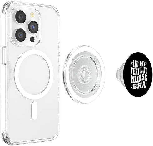 Addictive Designs Medical Merch In My Fertility Nurse Era Reproductive Health RN PopSockets PopGrip for MagSafe