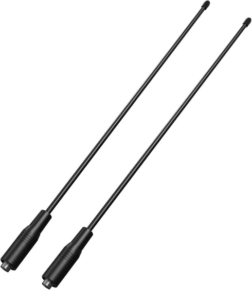 SAMCOM 15.1-Inch Whip Antenna VHF/UHF (144MHz/440-470Mhz) Dual Band 20 Watts Antennas for FPCN30A/FPCN10A