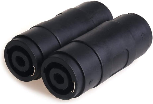 NANYI NL4FC Speakon Cable, 4Pin Speaker/Amp Female to Female Plug Jack Connector, 2 Pack