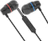 5 Packs Wired Earbuds Earphones with Microphone, Deep Bass Clear Sound, Tangle Free, Noise Isolating, Fits 3.5mm Jack iPhone iPad Samsung Google Devices (White Pink Red Green Black)