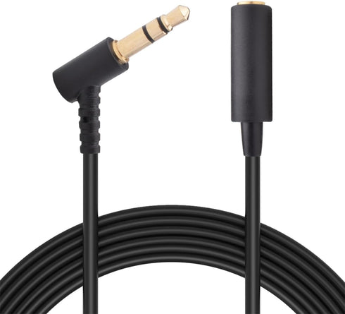 Headphone Extension Cord, 3.5mm Male to Female Stereo Audio Cable Aux Cord Wire Replacement Compatible with Bose QuietComfort QC45 QC35II QC35 QC25 Headphones (16FT)