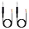 Fancasee 2 Pack 6 ft Replacement 6.35mm Male Plug to Bare Wire Open End TRS Audio Cable for Microphone Speaker Repair